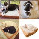Creative Toast Bread Shape Pet Mat Cushion Sponge Soft Comfortable Pet Dog  A6M5
