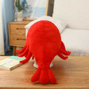 Girls Lobster Hats Headband Plush Hood Animal Hat Cap Headdress for Women Teens
