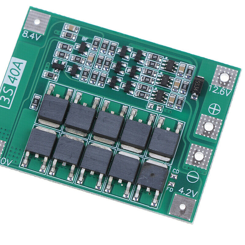 3S 40A 18650 Li-Ion Lithium Battery Charger Protection Board For Drill MotoYUSE