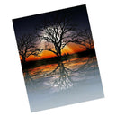 DIY 5D Diamond Painting Full Drill Sunlight Tree Moon Sea Embroidery 25*30cm