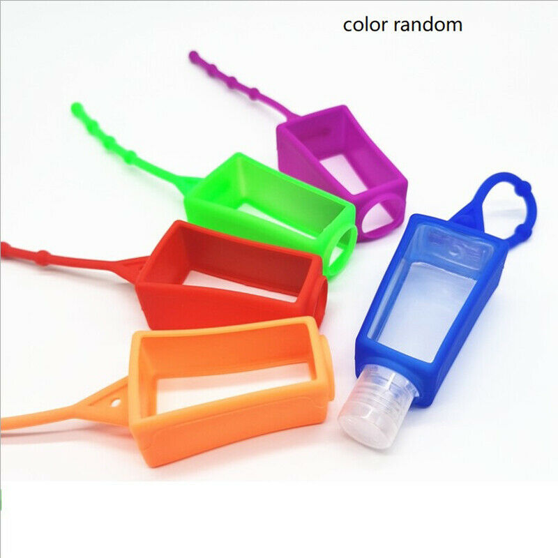5PCS Travel Portable 30ml Silicone Mini Perfume Bottle Set Bottle Holder Co Gw
