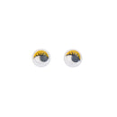 100x Coloured Eyelashes Wiggly Wobbly Googly Eyes Lash   (Color: Multicolor)  Z
