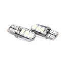 2pcs T10 W5W SMD2835 6-LED Silicone Waterproof Car Vehicle Light Lamp Bulb3C