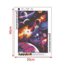 4 Pack Planet DIY 5D Diamond Painting Kits Full Drill Cross Stitch Home Decor