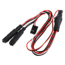 RC Drift Car Parts 2 LED Bright Taillight Lighting for 1/10 D90 SCX10 Truck