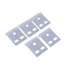 100X.Clear Professional Type Plastic Earring Studs Holder Display Hang Cards  3C