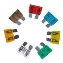 140pcs Assorted Standard Blade Fuses 5A 7.5A 10A 15A 20A 25A 30A w/ Box