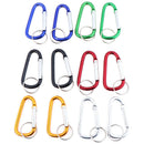 12X Carabiner Spring Belt Clip Snap Key Chain   Alumi FT