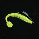 5Pcs High-carbon Weighted Swimbait Hook Fishhook Tackle with Twistlock 2g