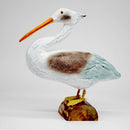 Wooden Seagull Ornament Artificial Simulated Decoration Bird Art Craft