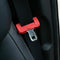Red Car Seat Belt Buckle Silicone Cover Clip Anti Scratch Covers Car Accessories