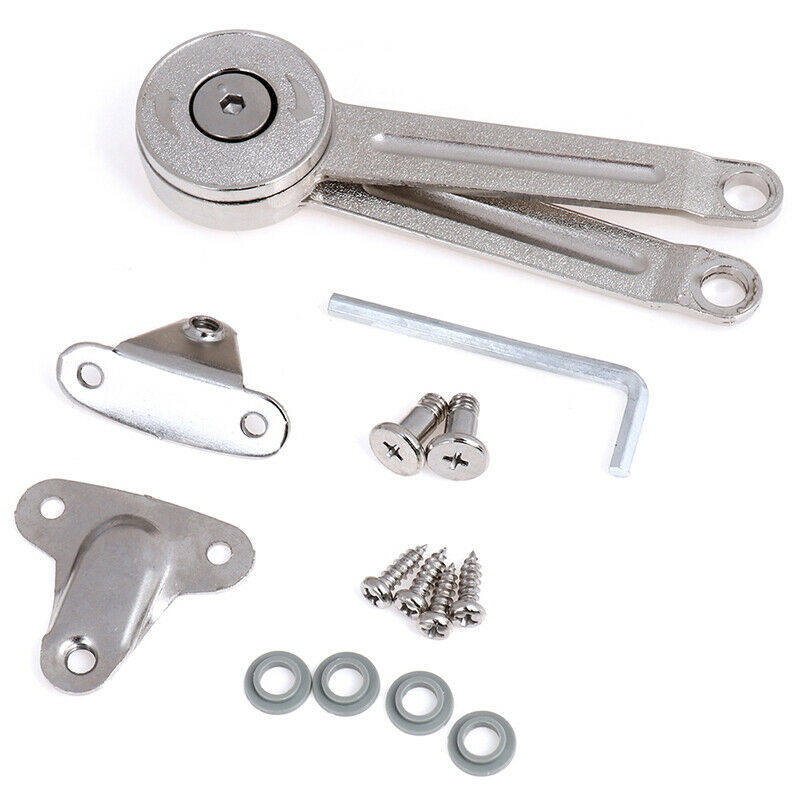 1 set Rotatable Replacement Door Cabinet Lid Support Hinge StayOZ