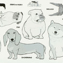 Dog is a friend wall stickers home decor animal wall decals diy mural art   Z
