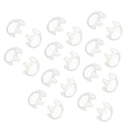 20 Pcs Silicone Earbud For Covert Acoustic Tube Earpiece Walkie Talkie Radio