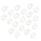 20 Pcs Silicone Earbud For Covert Acoustic Tube Earpiece Walkie Talkie Radio
