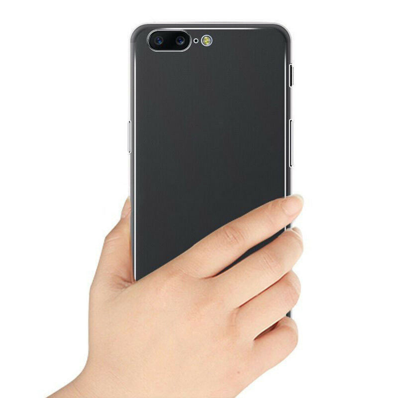 Ultra Thin Clear Soft Silicone Gel TPU Case Cover Skin For One Plus 5 Oneplus 5