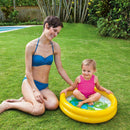 Portable Baby Inflatable Swimming Pool Cartoon Round Basin Water Bathtub 15 L