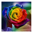 Rainbow Rose Painting 5D DIY Diamond Embroidery Cross Stitch Kit Home Decor