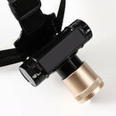 Zoom 2000lm LED Torch Flashlight USB Rechargeable Headlight Camping Headlamp