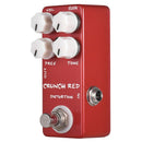 Mosky Mini Guitar Effect Pedal Mini Crunch Red Distortion Guitar Pedal True