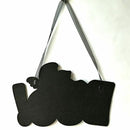 Halloween BOO Ghost Hanging Sign Home Wall Decoration Props Indoor And Outd