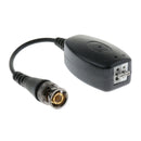 2Pieces Passive UTP BNC Video Pigtail Balun Transceiver Anti-interference