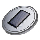 Solar Cup Holder Bottom Pad LED Light Cover Interior Trim Decor For All Cars