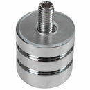 Shower Room Door 1.2" Dia Metal Cylinderical Knob Handle