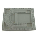 Flocked Beading Board Bracelet Design Tray Jewellery Making DIY Craft Tool