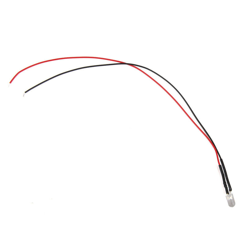 20 x Red LED Light Lamp Bulb 5mm Dash Indicator Universal for Car Boat RV