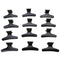 12pcs Salon Hairdressing Clips Black Butterfly Hair Styling Section Clamp #gib