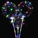 Transparent Bubble Balloon Luminous LED Balloon For Wedding Birthday Party DKC