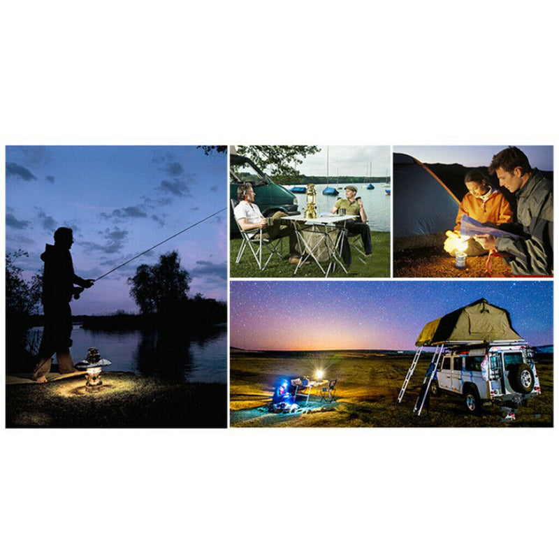 Mini Portable Camping Lantern Gas Light Tent Lamp Torch Hanging Lamp, Hiking,