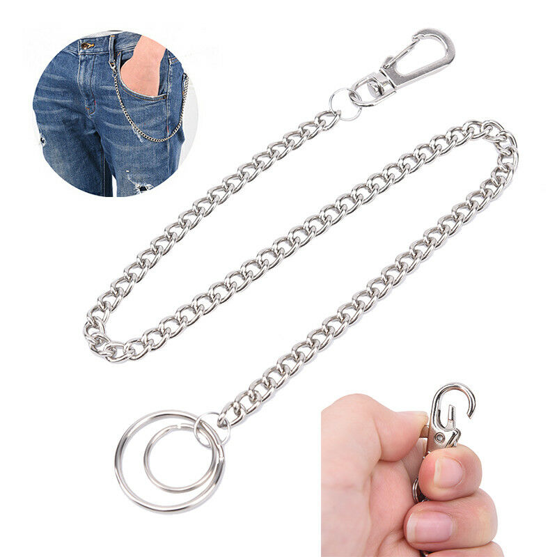 38cm Long Wallet Belt Chain Trousers Hipster Pant Jean Keychain Hip Hop Bj