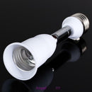 E27 Flexible Extend Extension Base Light Lamp with Adapter Converter