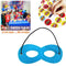 2Pcs Felt Masks + 100 Stickers Set For Kids Halloween Costume Birthday Party