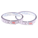 2 Pieces  Durable Miter Saw Track Tape Measure Backing Metric Steel Ruler(Width)