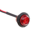 Red Universal Trailer Truck RV Round LED Marker Clearance Light Lamp