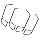 1X(4Pcs Car Styling Interior Door Handle Decoration Decorative Cove Accesso
