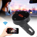 Wireless Car Kit MP3 Player Radio Bluetooth FM Transmitter SD Card USB Charger