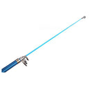 2.1M 6.89FT Telescopic Fishing Rod Tackle Travel Spinning Fishing Carbon fi