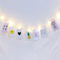 4xLED Light String w/ Clear Photo Clips for Indoor/Outdoor Decoration 100led
