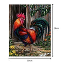 Rooster 5D Diamond Embroidery Painting Cross Stitch DIY Craft Home Decor