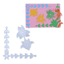 Leaf and Flower DIY Metal Stencil Scrapbook Craft Cutting Die