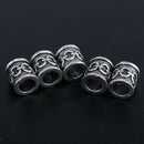 5Pcs Viking Bread Beads Hair Accessories - Viking Small Beard Beads Celtic