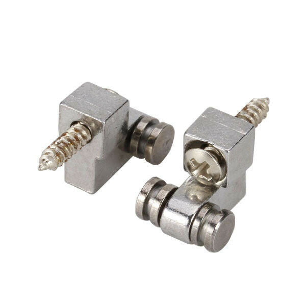 1 Set Of 2 Pieces Of Guitar Chrome ROLLER String Retainer Trees