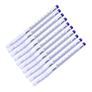 10pcs/set Skin Marker Pen, Tattoo Ink Pencil Scribe Tool for Eyebrow Permanent