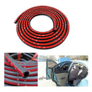 4M Small D-Shape Car Truck Door Rubber Seal Hollow Strip Weatherstrip Universal
