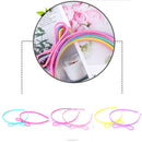 6x Child Stretchy Plastic Headband Candy Color BowknotTiara Hair Hoop Pa g Nw