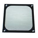 12cm x 12cm PC Cooler Fan Aluminum Dustproof Meshy Filter Black V6V8